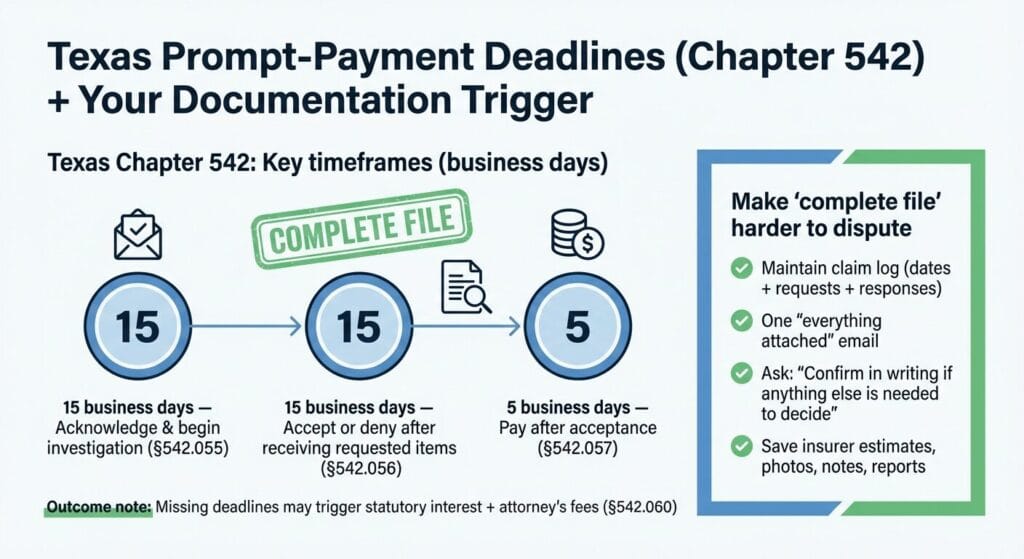 Texas Insurance Code Prompt Payment Enforcement Is Up — What Carriers and TPAs Need to Know